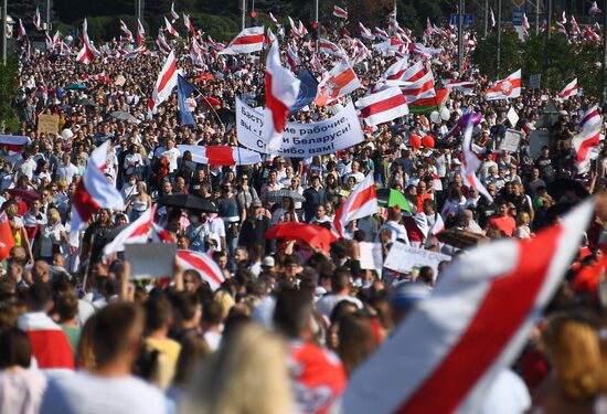 Belarus Presidential Election Protest