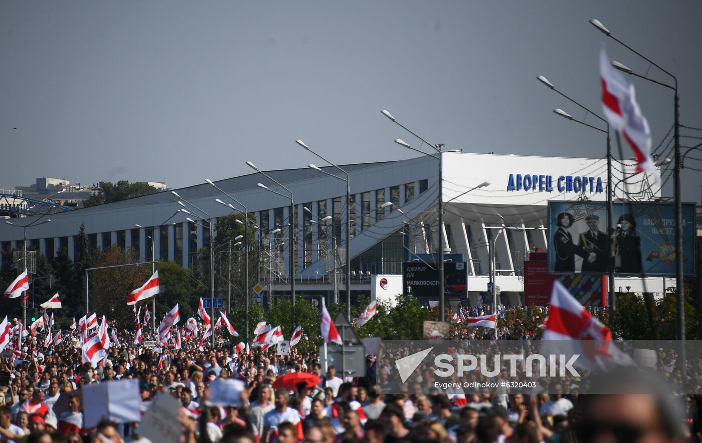 Belarus Presidential Election Protest
