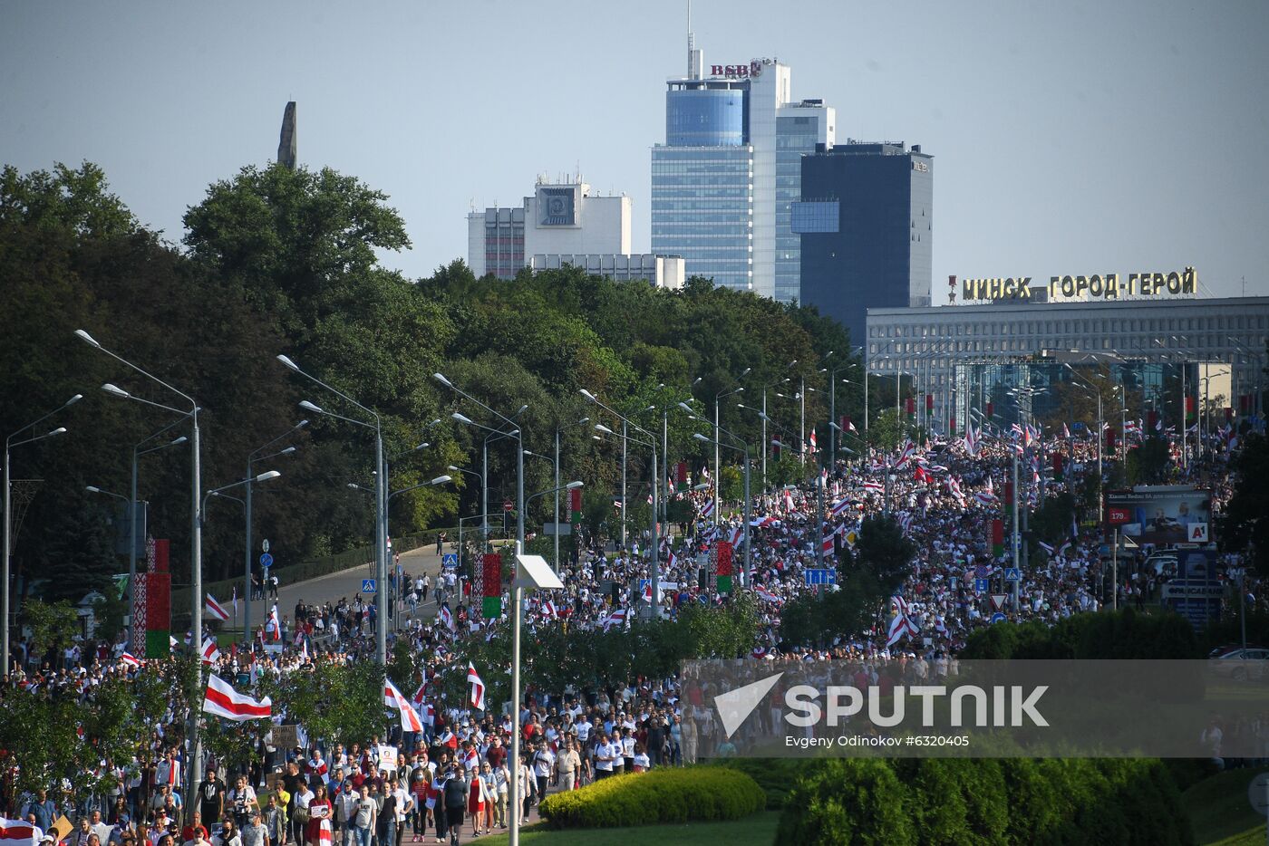 Belarus Presidential Election Protest