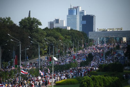 Belarus Presidential Election Protest
