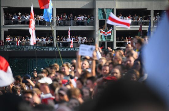 Belarus Presidential Election Protest