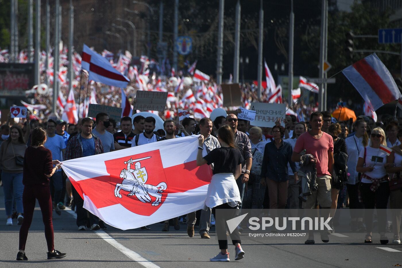 Belarus Presidential Election Protest