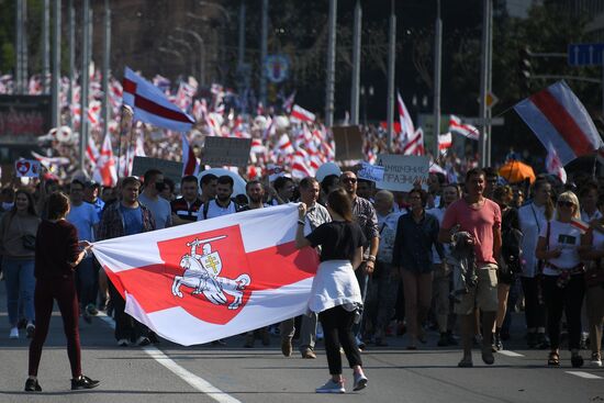 Belarus Presidential Election Protest