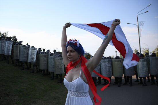 Belarus Presidential Election Protest