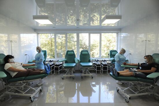 Russia Health Blood Transfusion