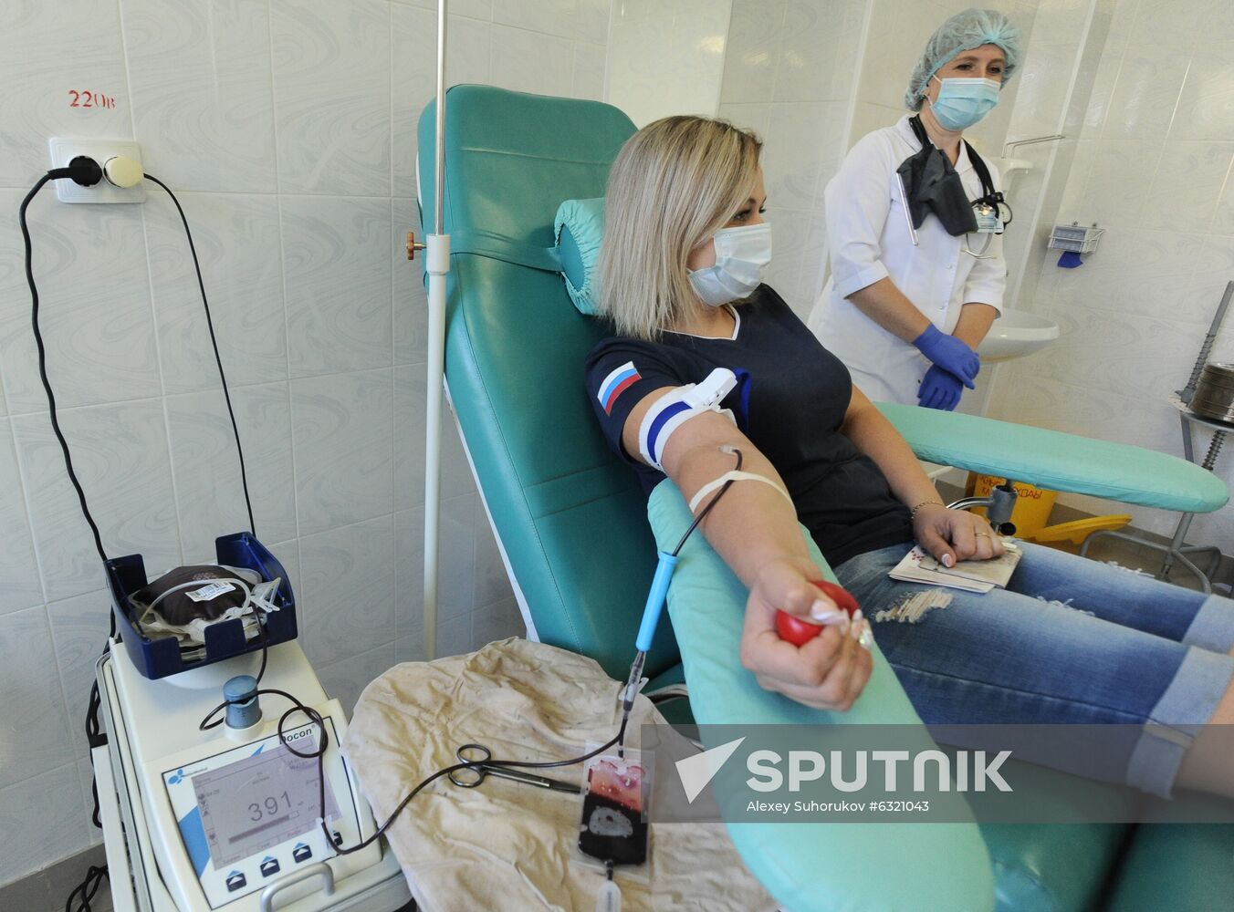 Russia Health Blood Transfusion