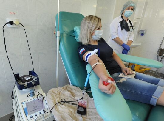 Russia Health Blood Transfusion