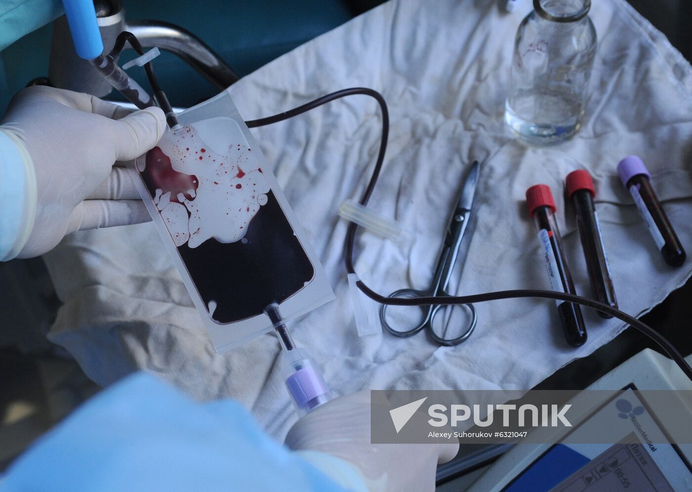 Russia Health Blood Transfusion