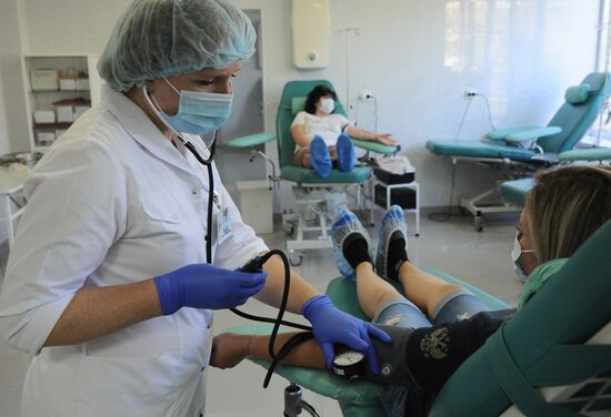 Russia Health Blood Transfusion