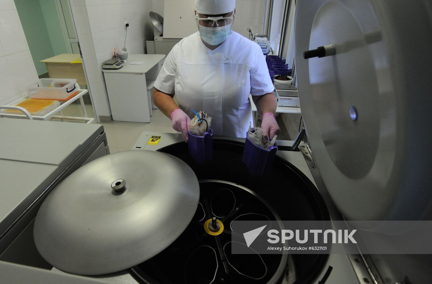 Russia Health Blood Transfusion