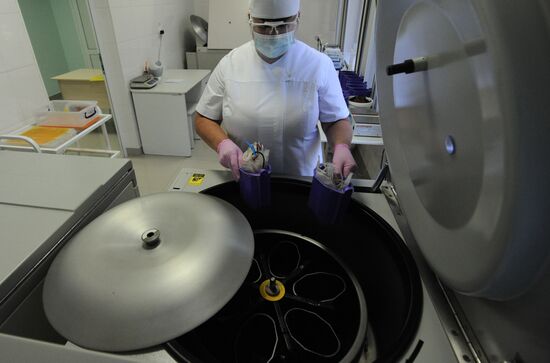 Russia Health Blood Transfusion