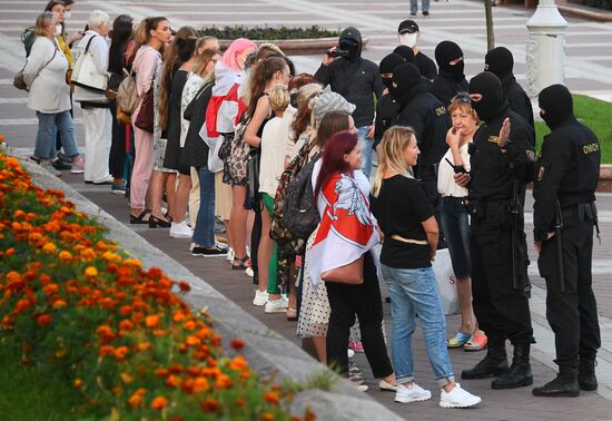 Belarus Presidential Election Protest
