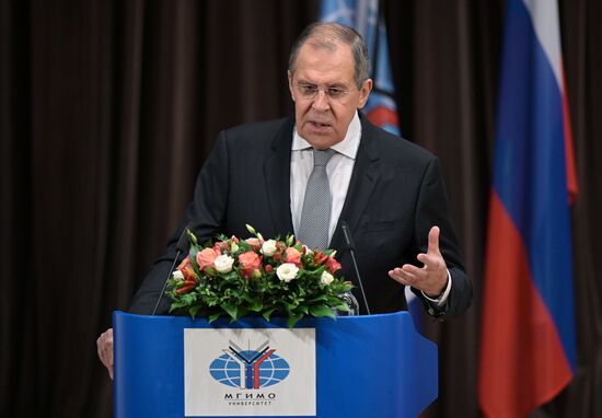Russia Foreign Minister Academic Year