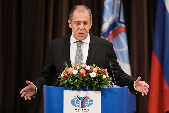 Russia Foreign Minister Academic Year