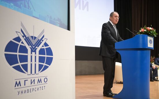 Russia Foreign Minister Academic Year