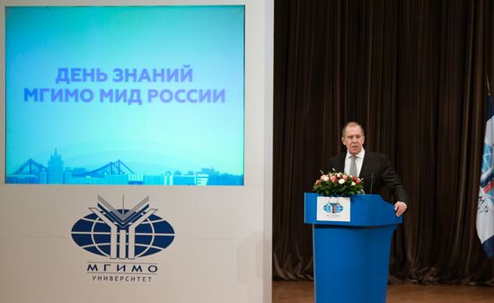 Russia Foreign Minister Academic Year