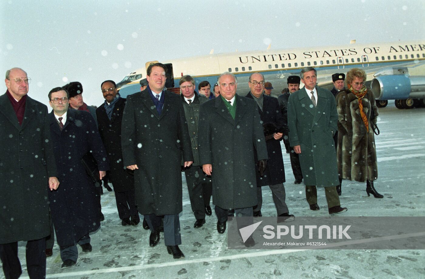Albert Gore visits Russia