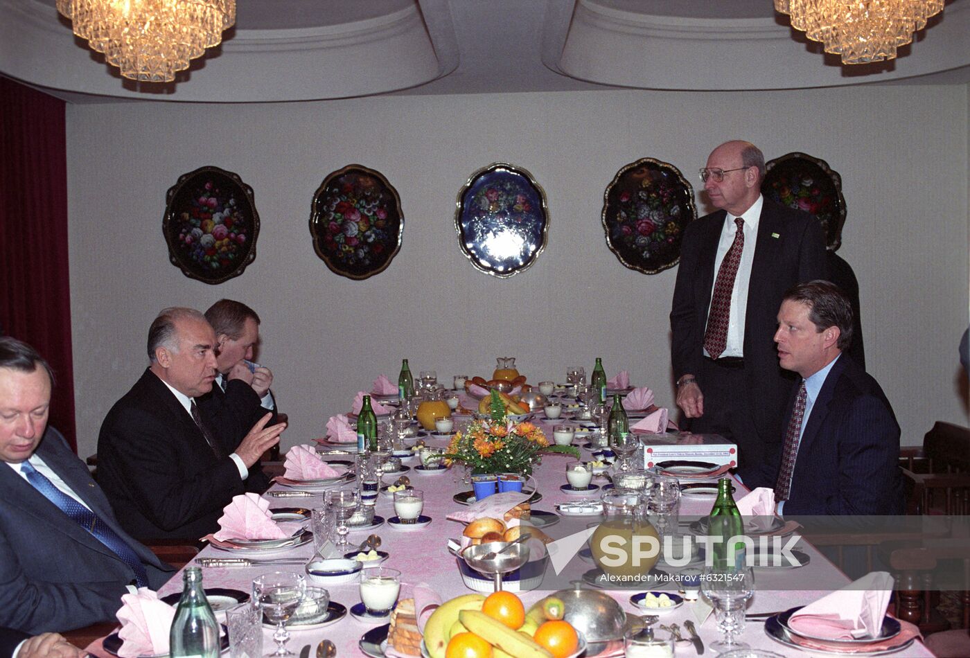 Albert Gore visits Russia