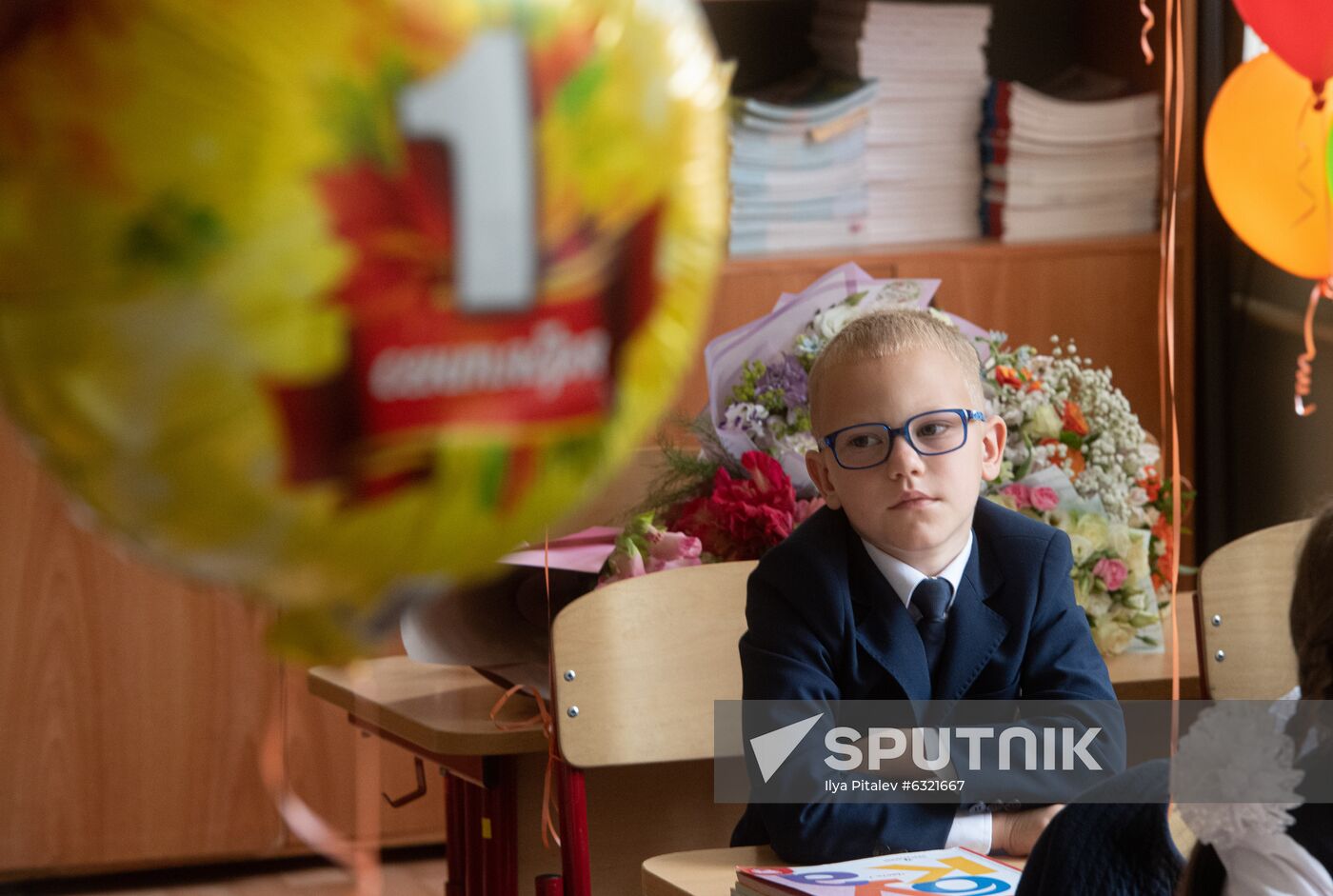 Russia The First School Day