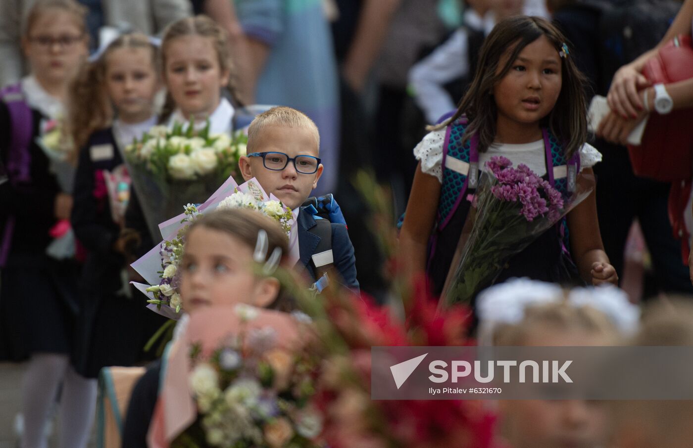 Russia The First School Day