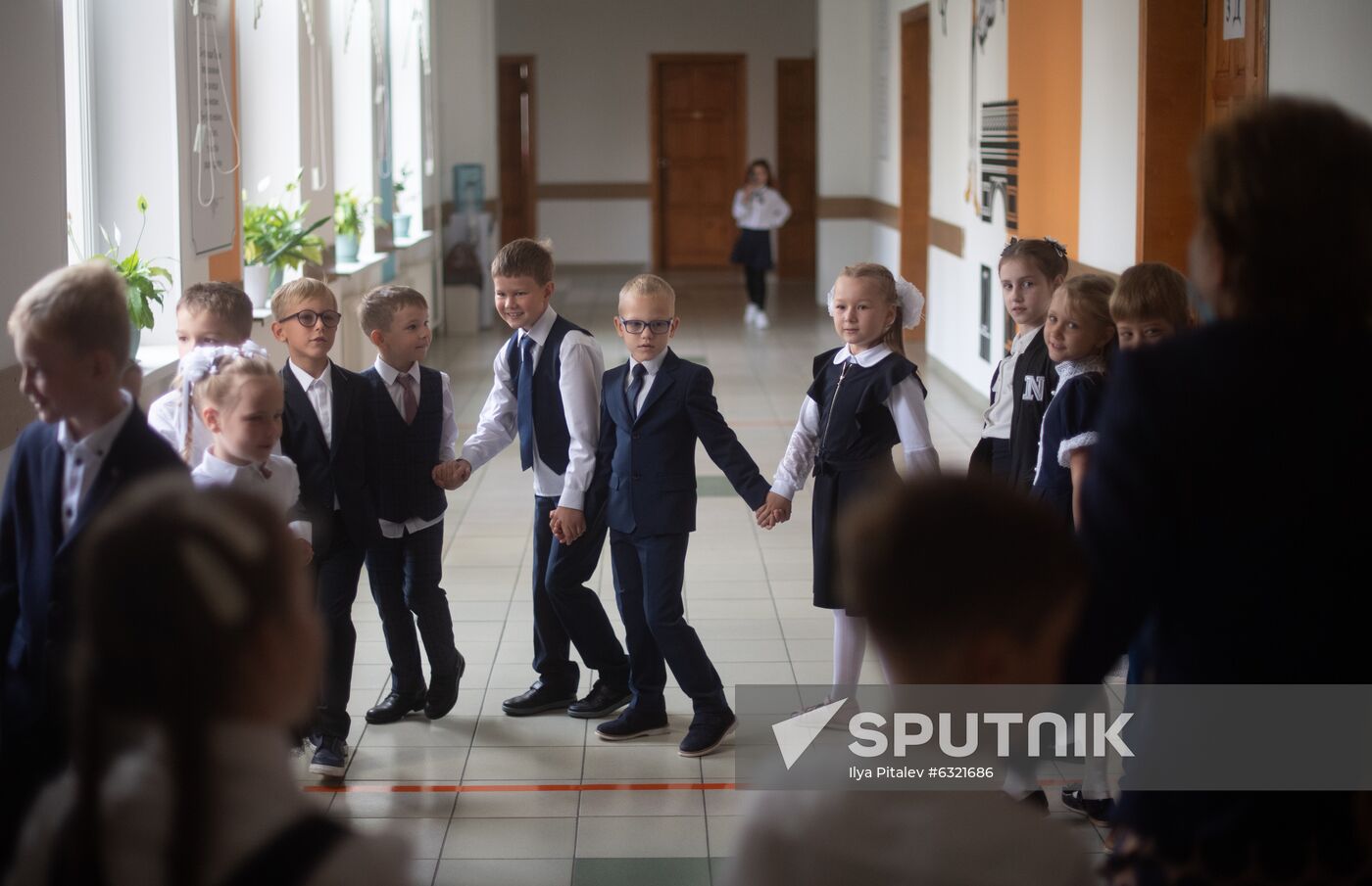 Russia The First School Day
