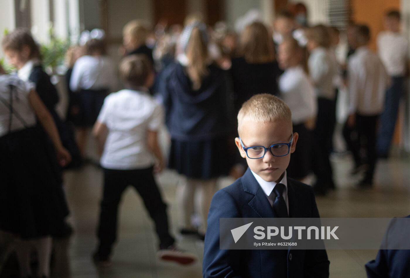 Russia The First School Day