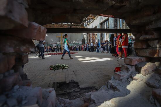 Russia Beslan Anniversary