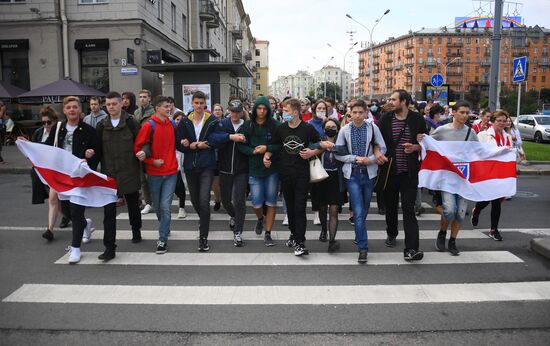 Belarus Presidential Election Protest