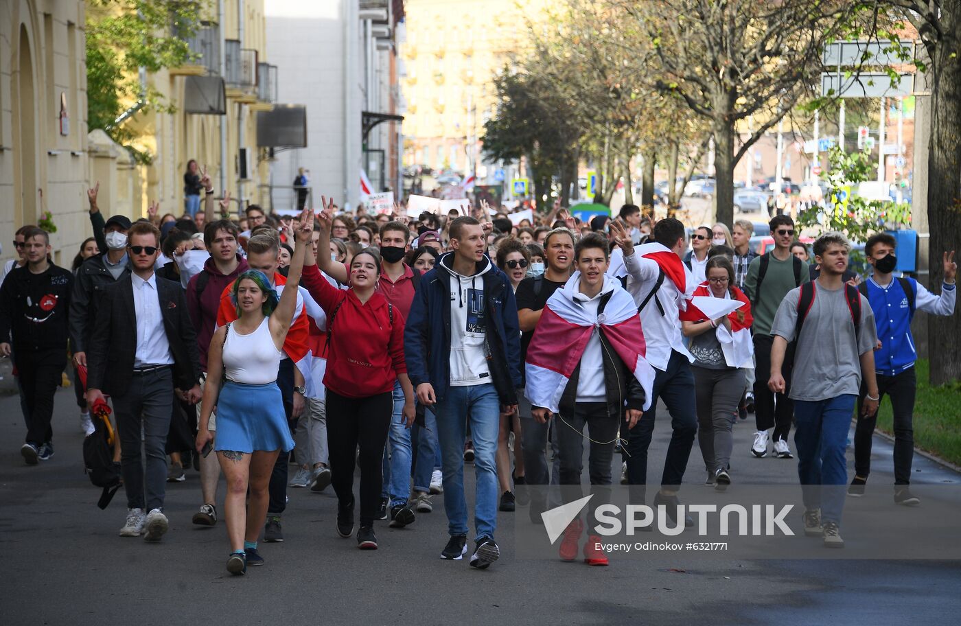 Belarus Presidential Election Protest