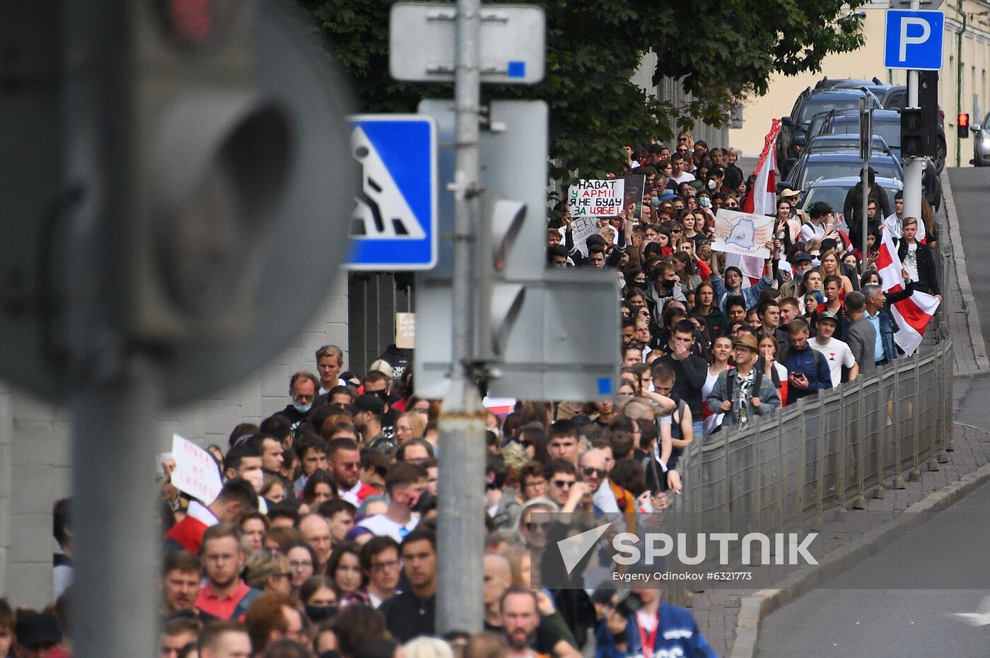 Belarus Presidential Election Protest