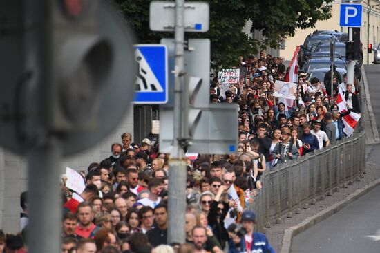 Belarus Presidential Election Protest