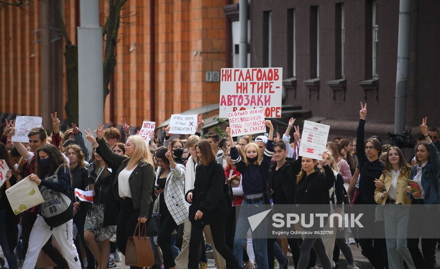Belarus Presidential Election Protest