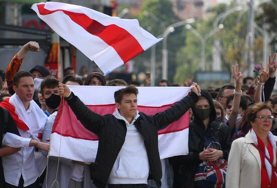Belarus Presidential Election Protest