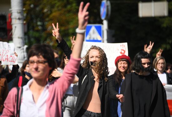 Belarus Presidential Election Protest