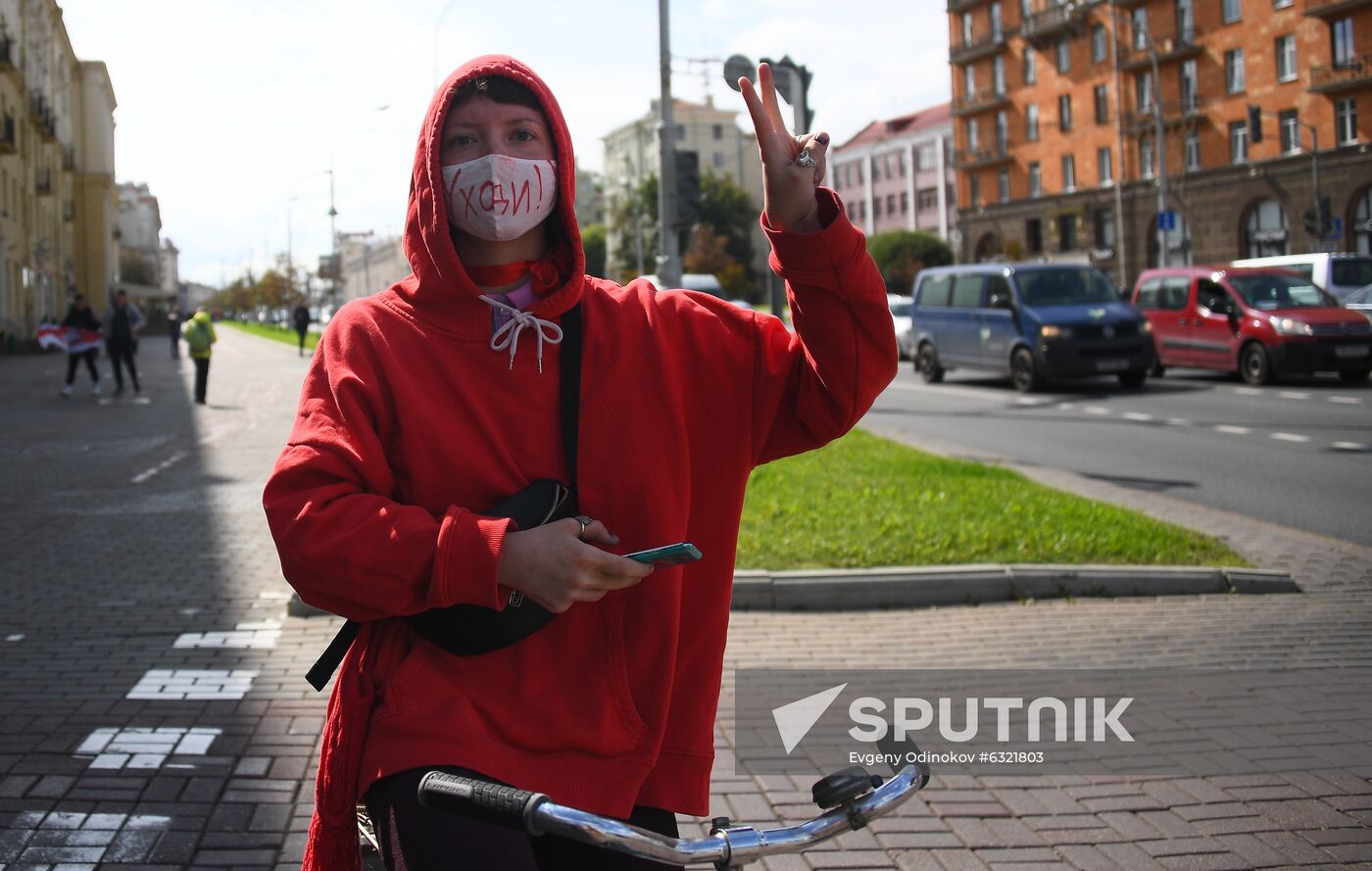 Belarus Presidential Election Protest