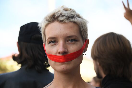 Belarus Presidential Election Protest