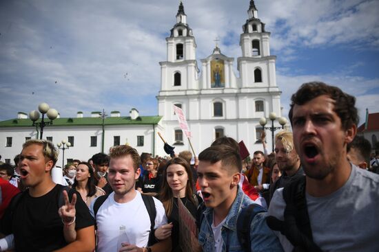 Belarus Presidential Election Protest