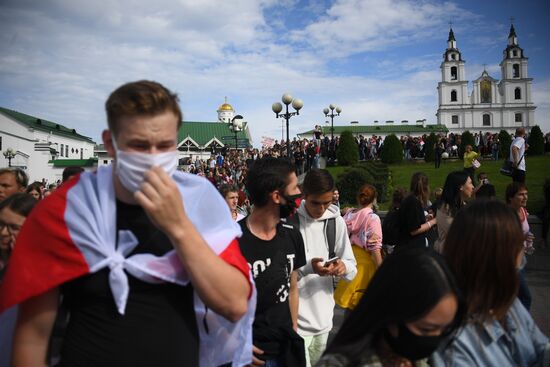 Belarus Presidential Election Protest