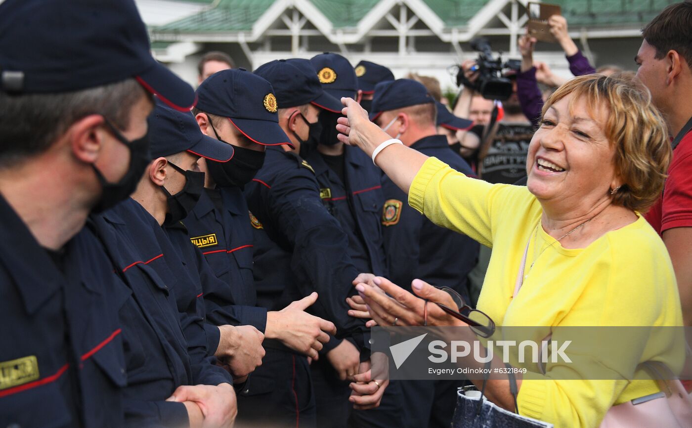 Belarus Presidential Election Protest