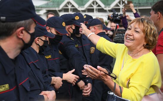 Belarus Presidential Election Protest