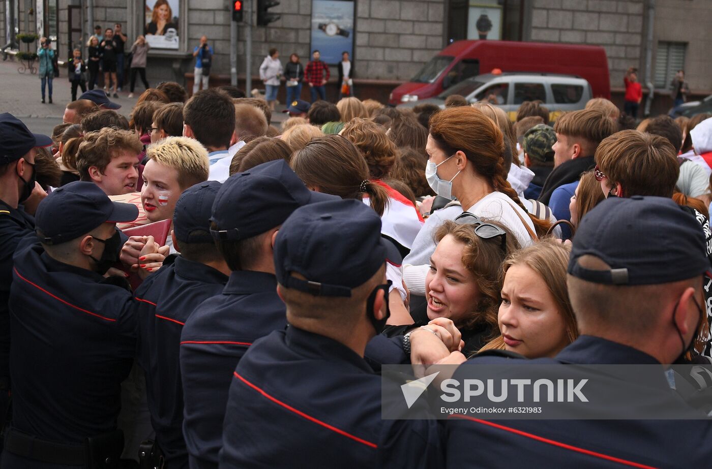 Belarus Presidential Election Protest