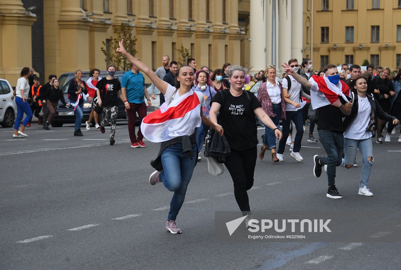 Belarus Presidential Election Protest