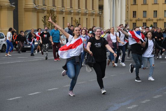 Belarus Presidential Election Protest