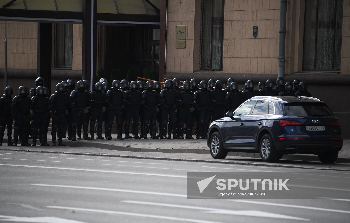 Belarus Presidential Election Protest