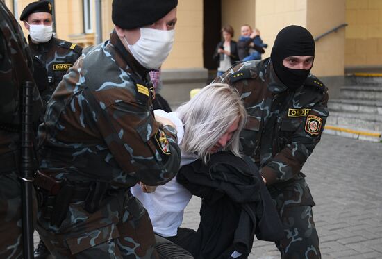 Belarus Presidential Election Protest