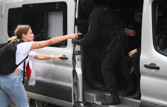 Belarus Presidential Election Protest