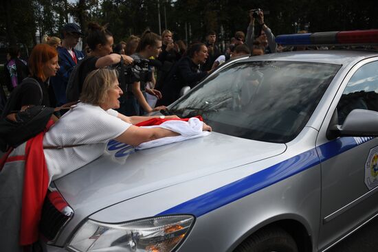 Belarus Presidential Election Protest