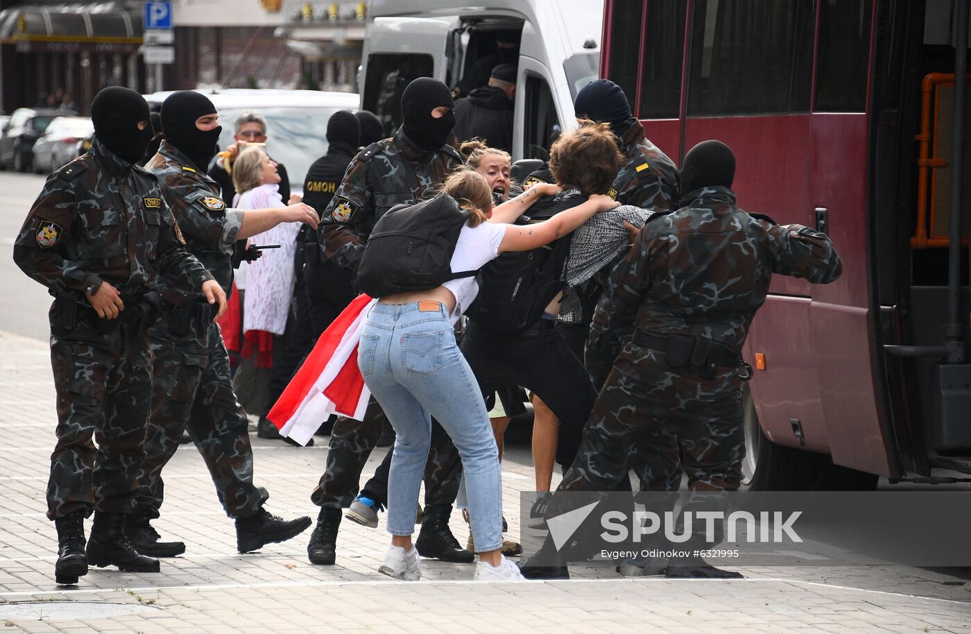 Belarus Presidential Election Protest