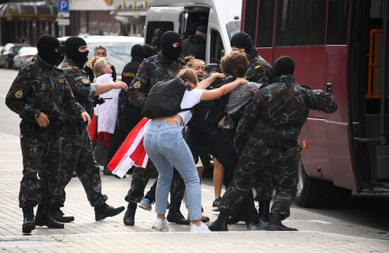 Belarus Presidential Election Protest