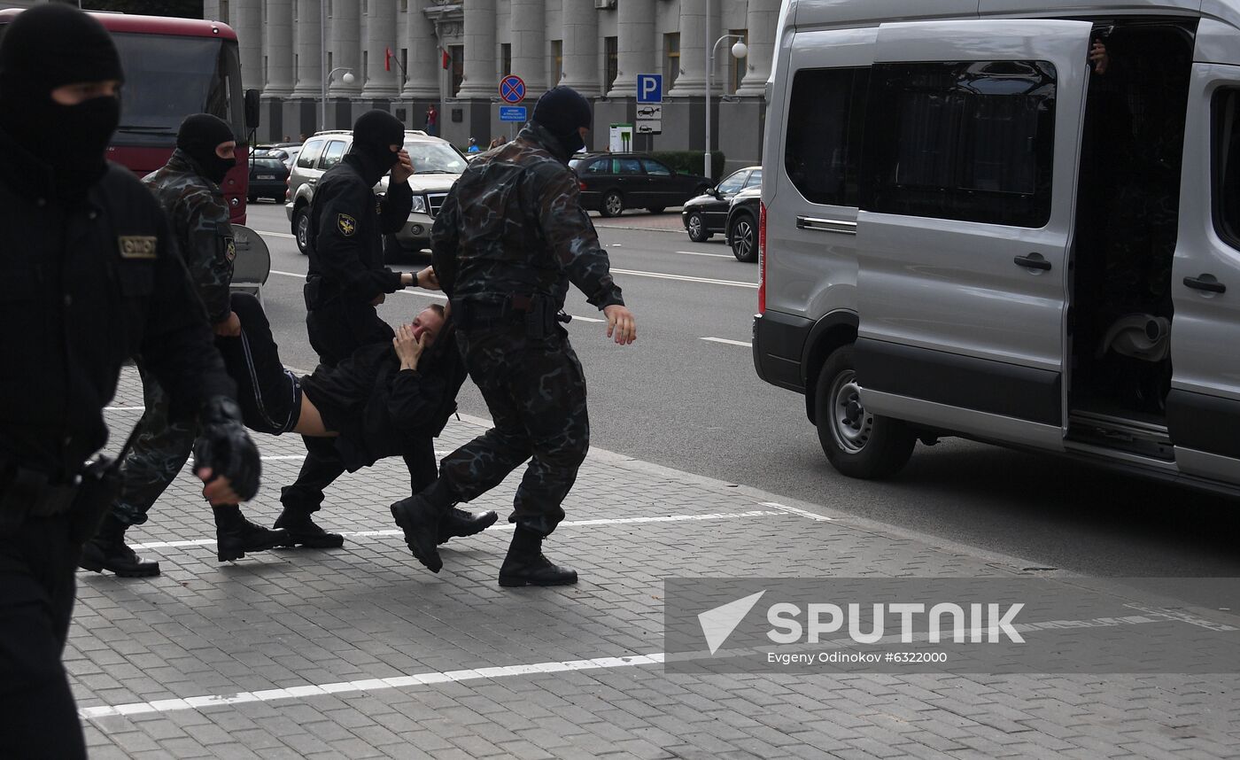 Belarus Presidential Election Protest